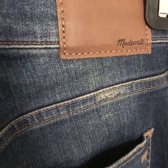 Madewell High Rise Skinny Sailor Jeans - Picture 7 of 16